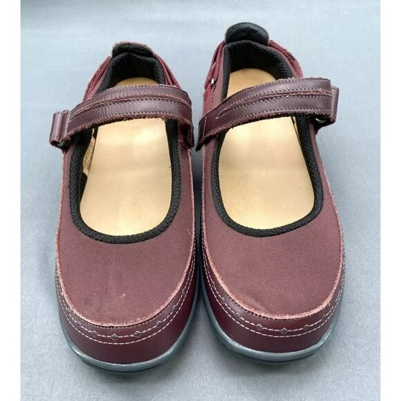 OrthoFeet Mary‎ Jane Shoe Women 6.5 B WIDE Heel Strap Comfort Ergonomic Diabetic - Picture 4 of 14